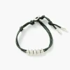 Chan Luu Abacus Single Wrap Bracelet Green