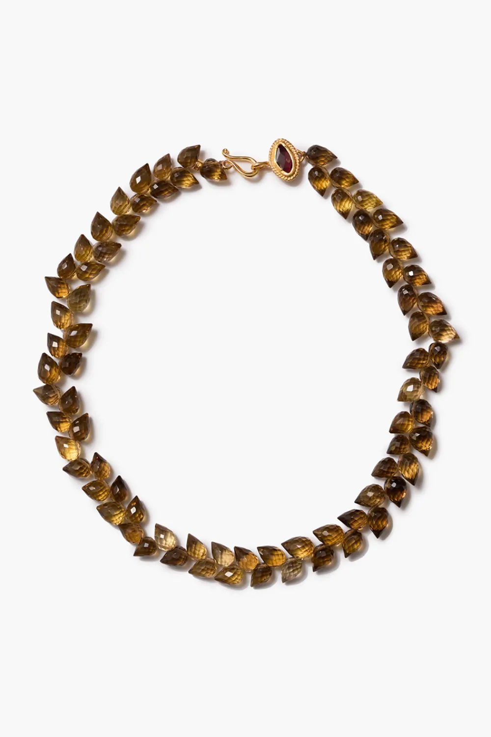 Chan Luu Angie Necklace Whiskey Quartz