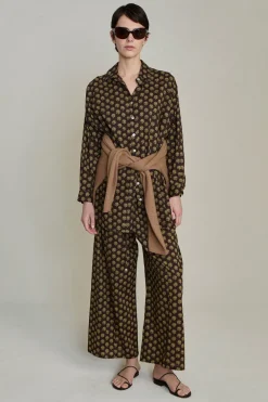 Chan Luu Atrid Bock Print et Brown