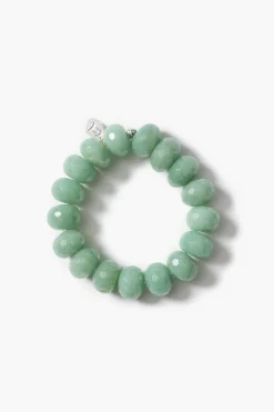 Chan Luu Aventurine Big Bracelet Green