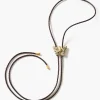 Chan Luu Butterfly Bolo Tie Necklace Jasper