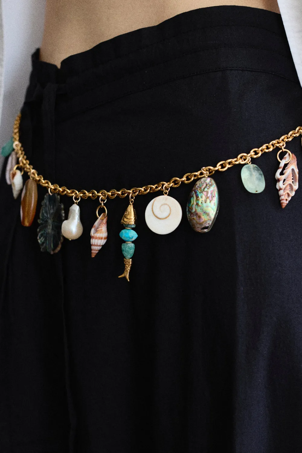 Chan Luu Calypso Chain Belt Multi