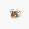Chan Luu Caprice Crystal Toe Ring Champagne