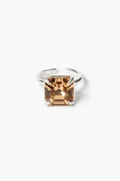 Chan Luu Caprice Crystal Toe Ring Champagne