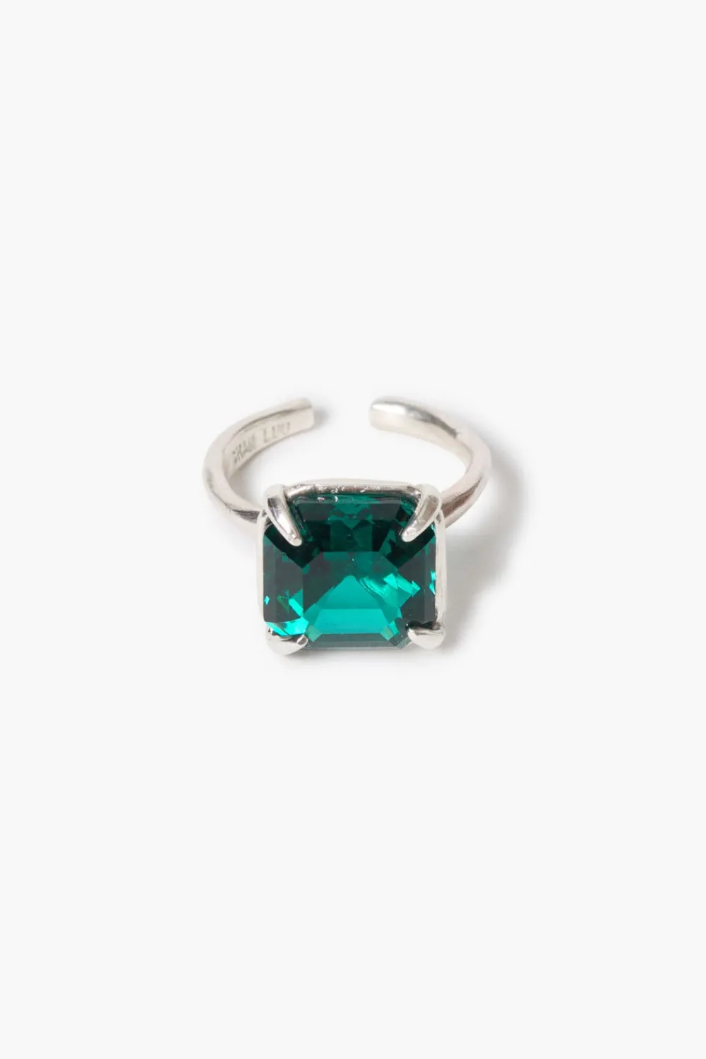 Chan Luu Caprice Crystal Toe Ring Emerald