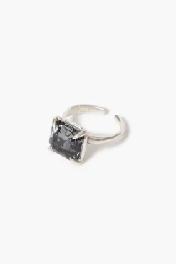 Chan Luu Caprice Crystal Toe Ring Smoke