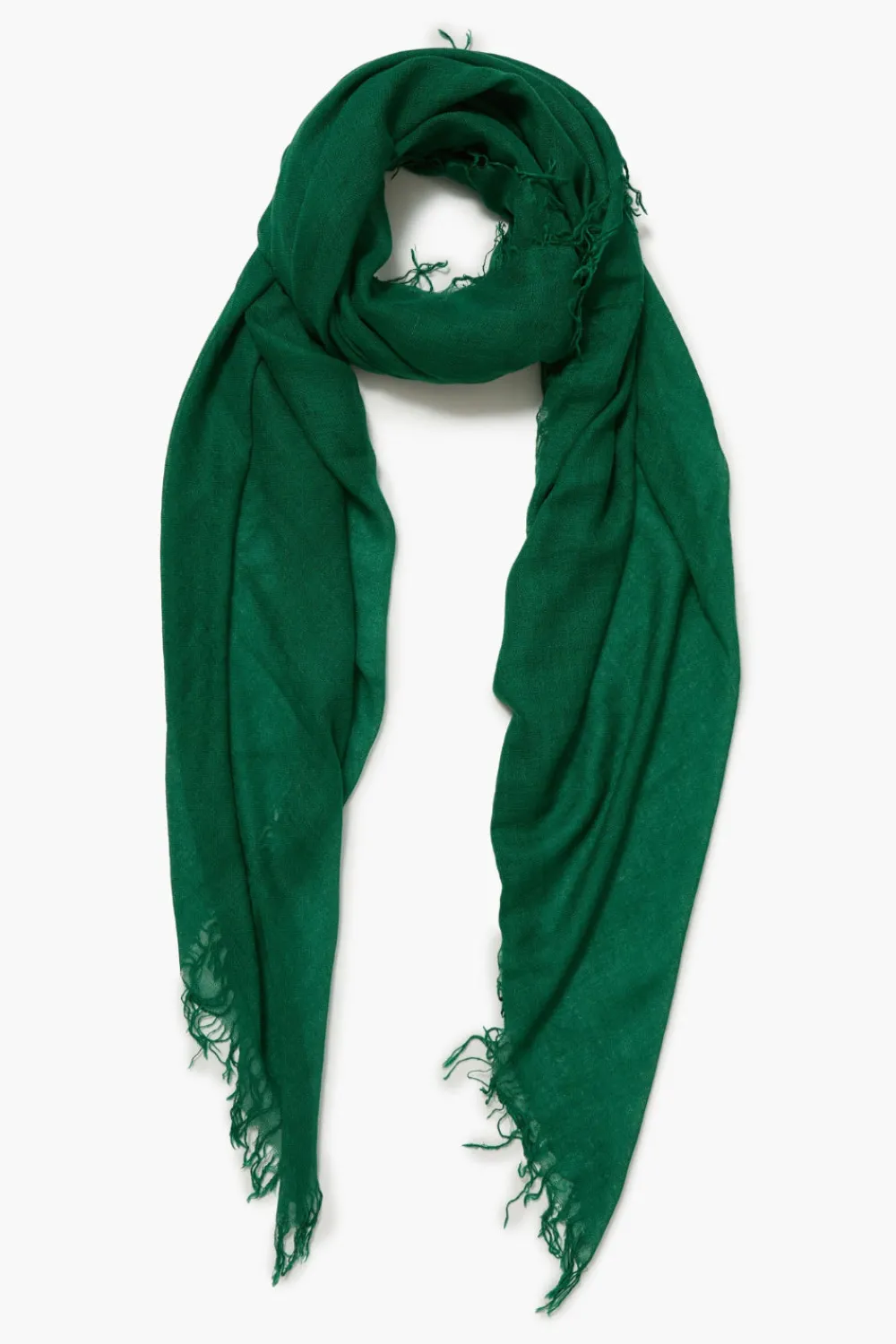 Chan Luu Cashmere and Silk Scarf Emerald