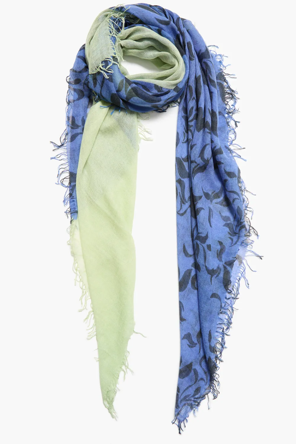 Chan Luu Cashmere and Silk Scarf Lapis Mix