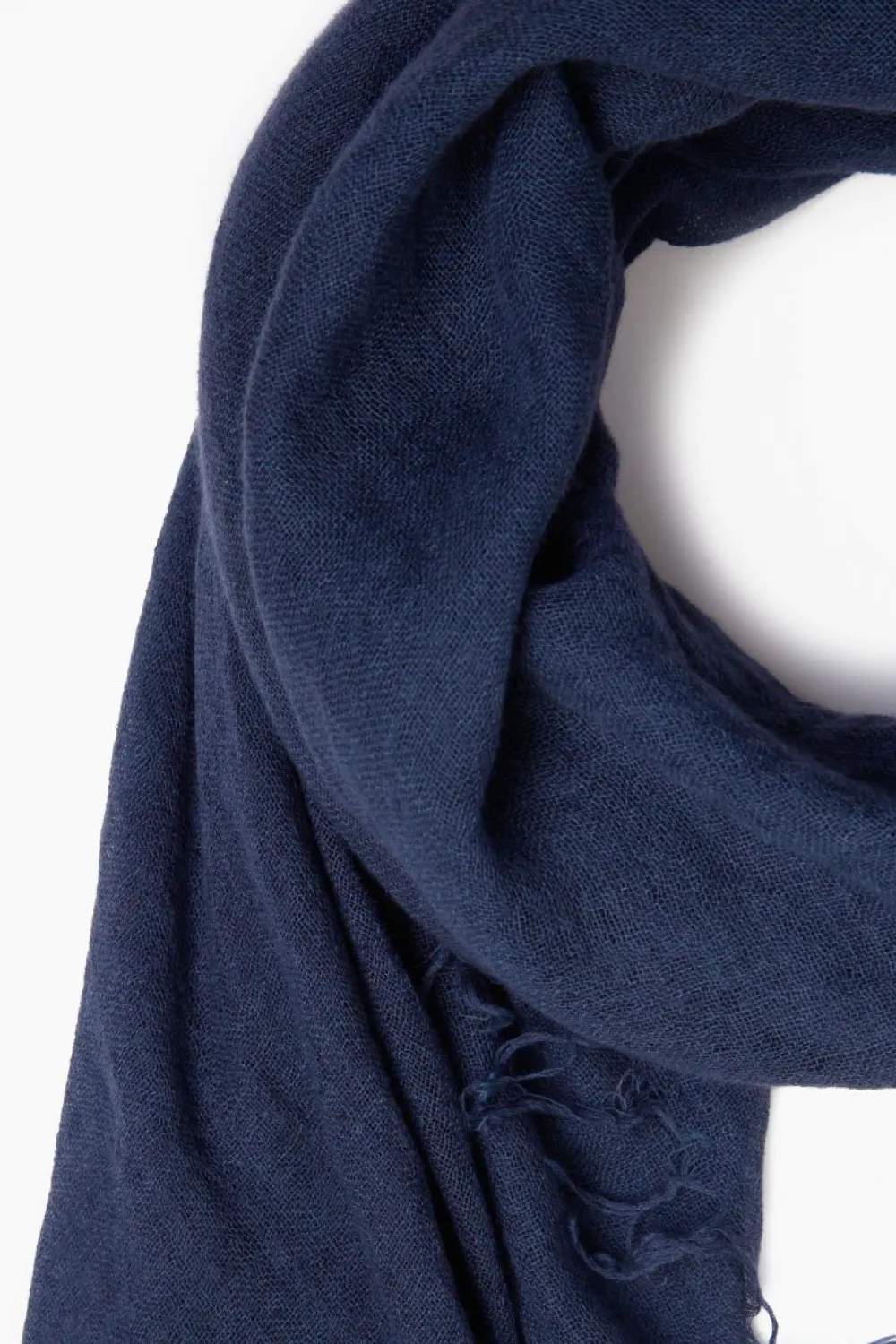 Chan Luu Cashmere and Silk Scarf Medieval Blue