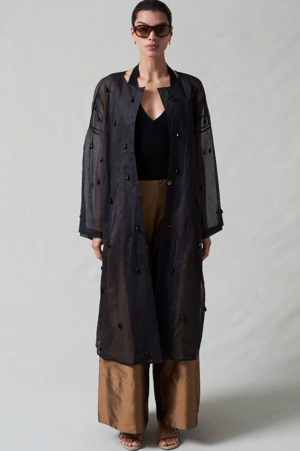 Chan Luu Chandeier Paper Trench Back