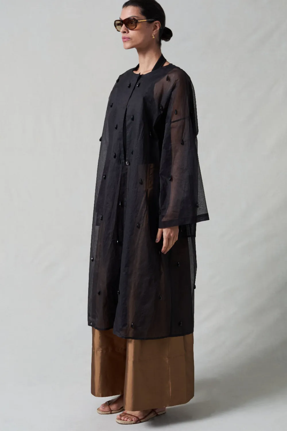 Chan Luu Chandeier Paper Trench Back