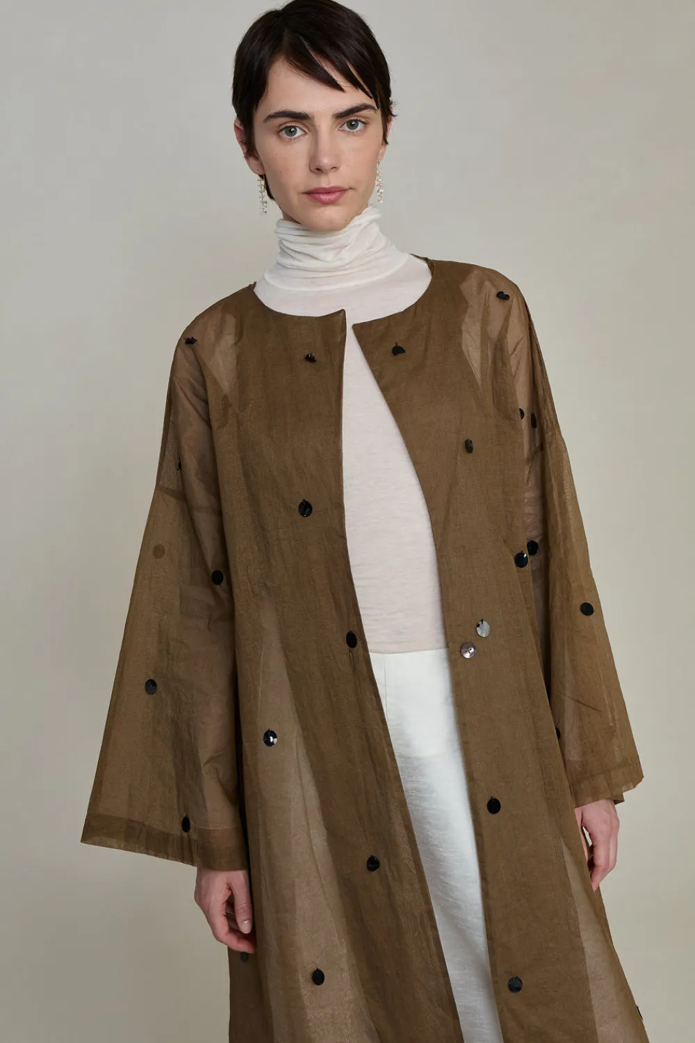 Chan Luu Chandeier Paper Trench Oive