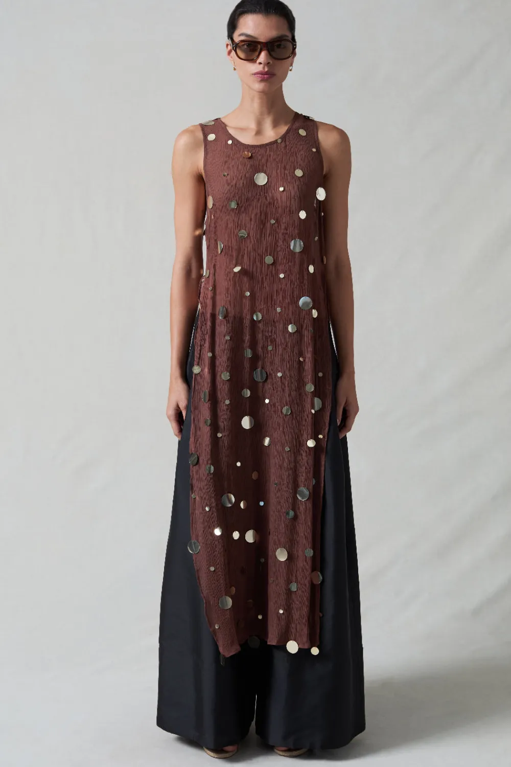 Chan Luu Choe equin Tunic Wanut