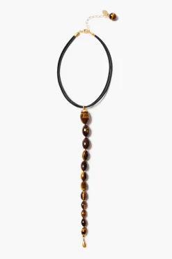 Chan Luu Cobra Necklace Tiger's Eye