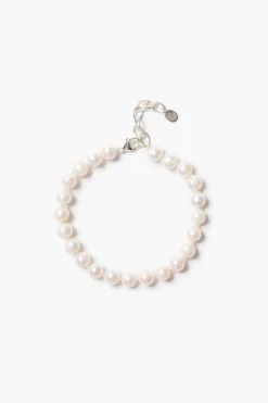 Chan Luu Costa Anklet White Pearl