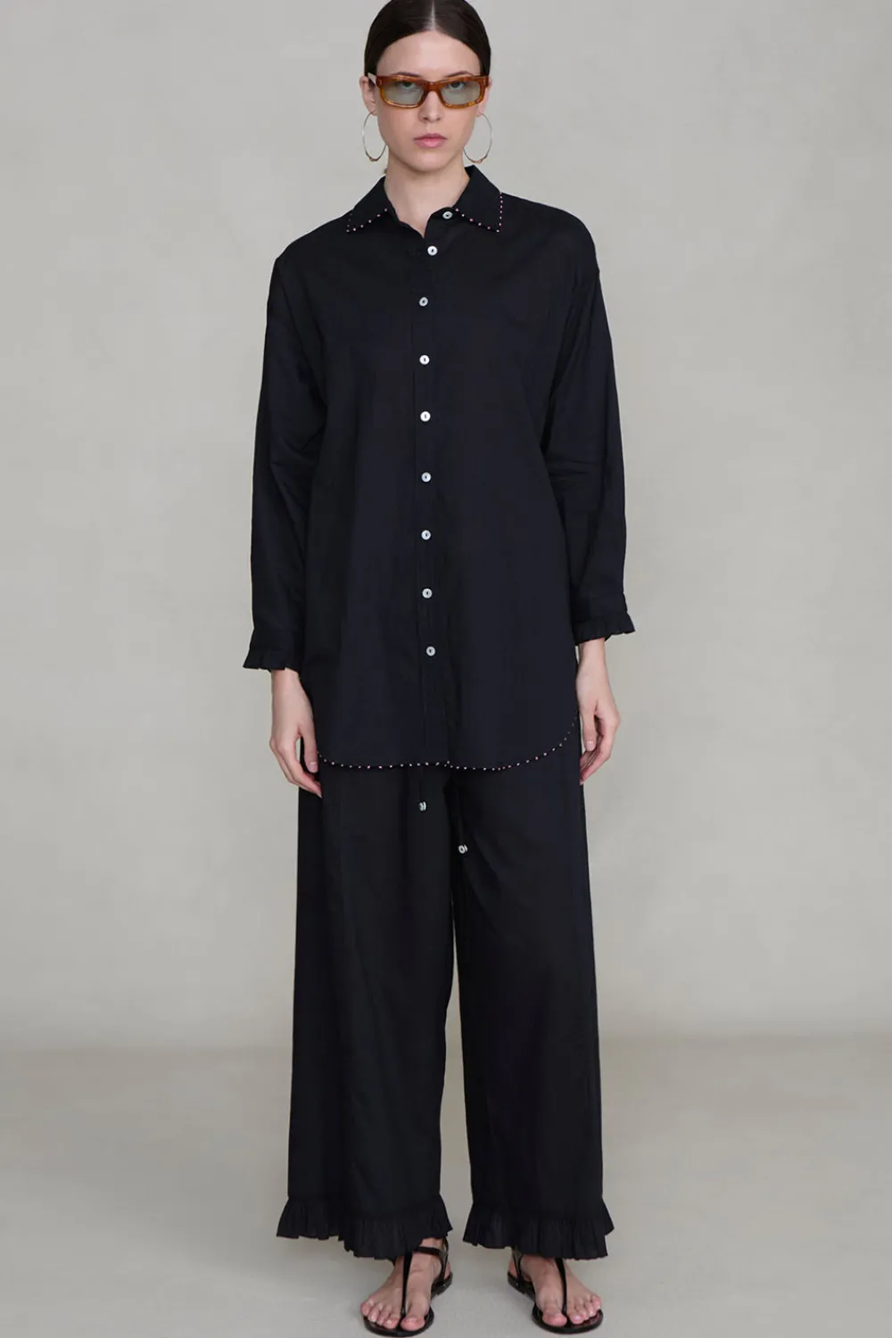 Chan Luu Cotton Ruffe et Back