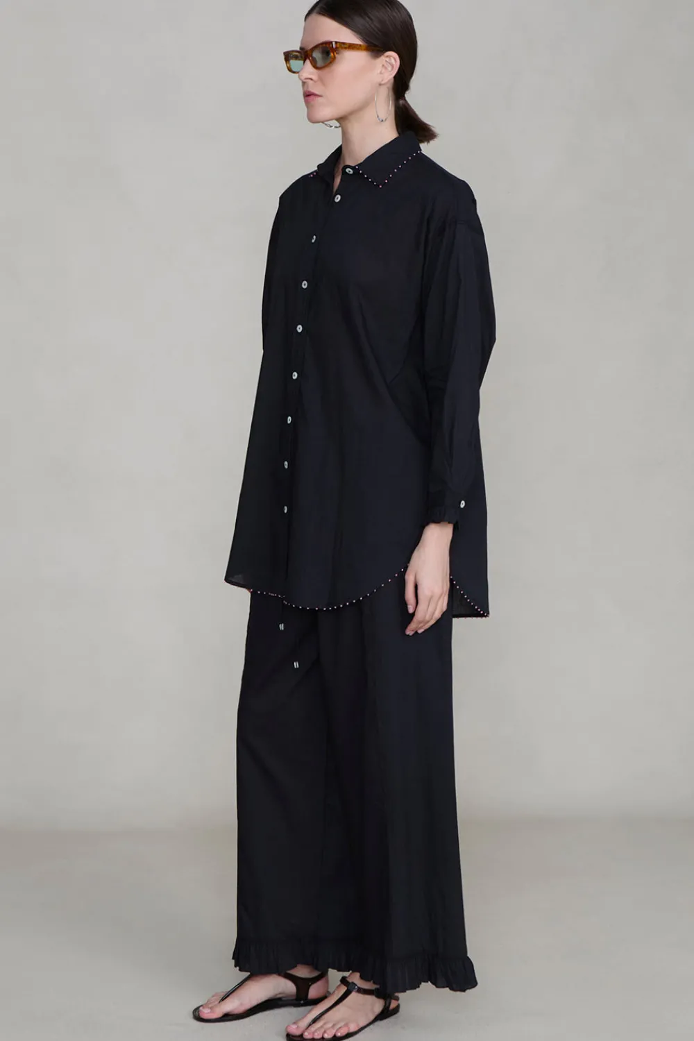 Chan Luu Cotton Ruffe et Back