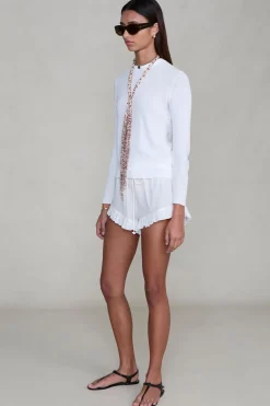 Chan Luu Cotton Ruffe hort White