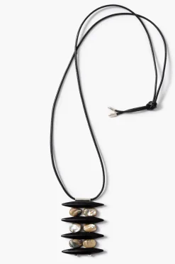 Chan Luu Dais Cord Necklace Abalone