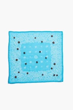 Chan Luu Daisy Embroidered Bandana Capri