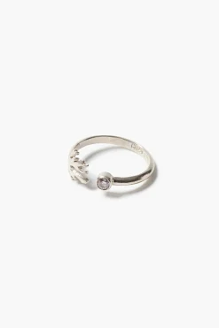 Chan Luu Diamond Branch Ring Silver