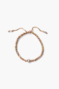 Chan Luu Diamond Pull-Tie Bracelet Multi