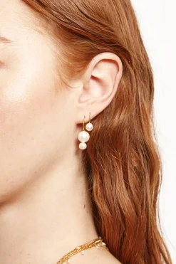 Chan Luu Diem Drop Earrings Mini Gold