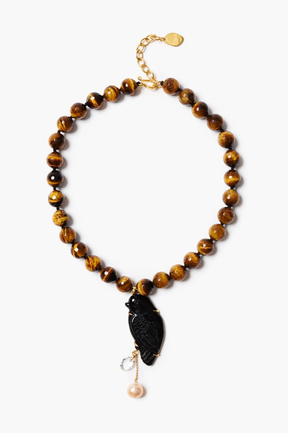 Chan Luu Dove Necklace Tiger's Eye