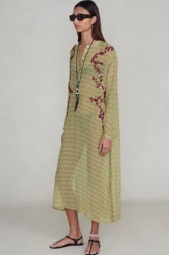 Chan Luu Drip Drip Tunic Green