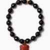 Chan Luu Elephant Bracelet Onyx