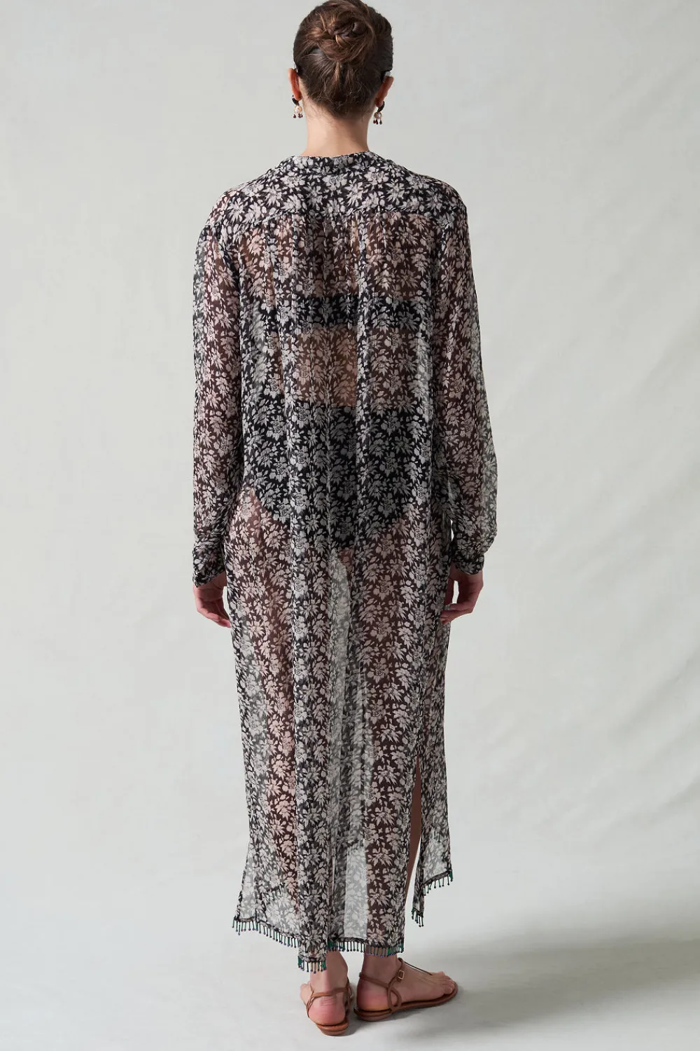 Chan Luu Eoie Beaded ik Dre Back