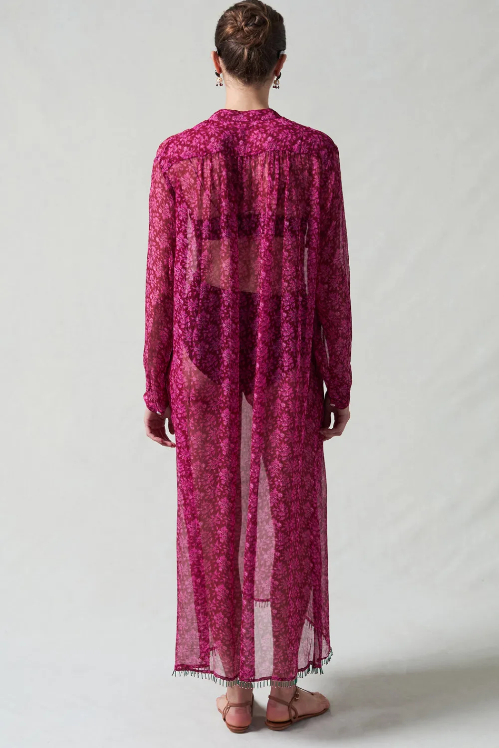 Chan Luu Eoie Beaded ik Dre Pink