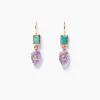 Chan Luu Fern Earrings Amethyst