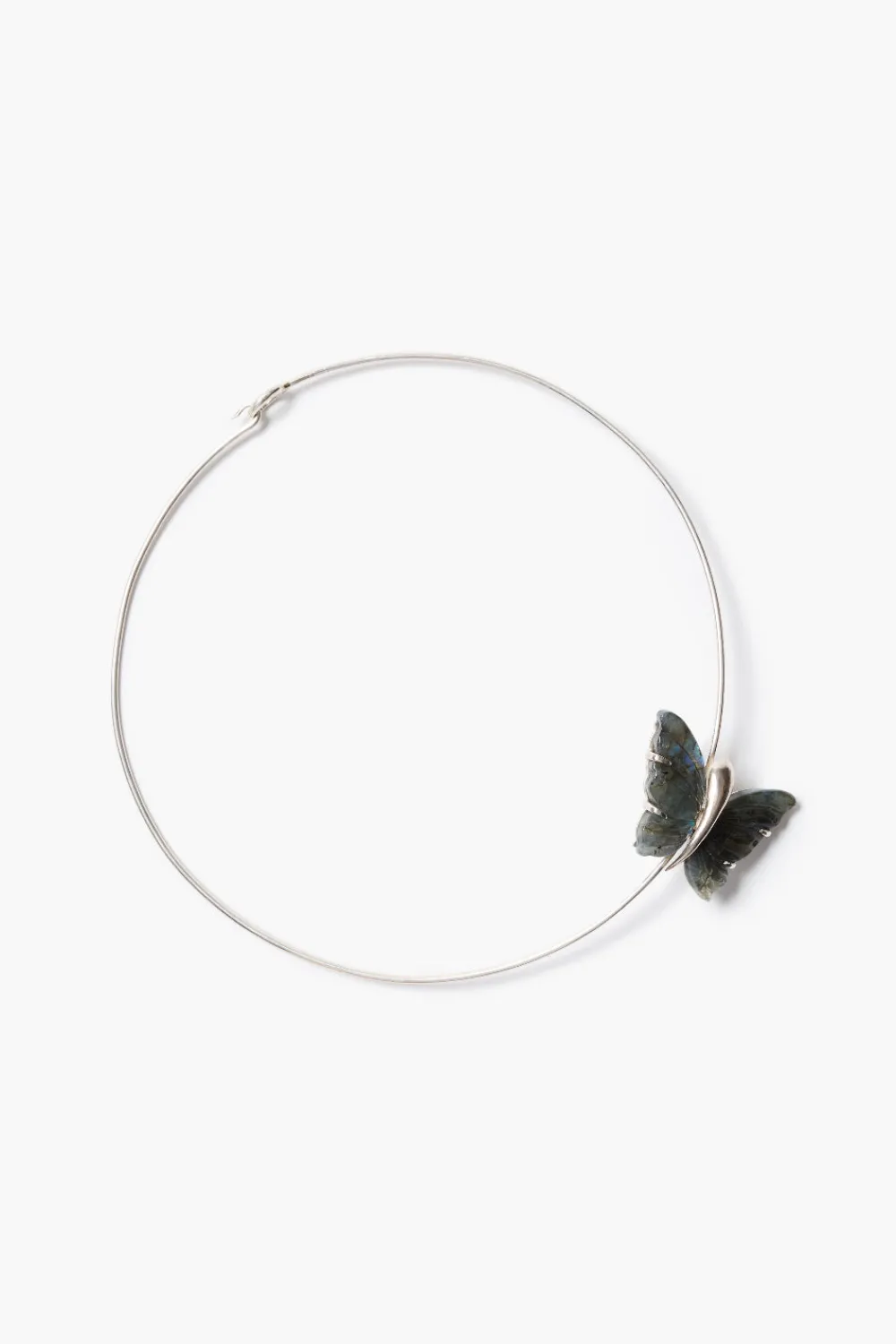Chan Luu Floating Butterfly Collar Necklace Labradorite