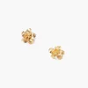 Chan Luu Gold Hibiscus Stud Earrings