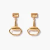 Chan Luu Horsebit Drop Earrings Citrine
