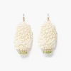 Chan Luu Ivory Drop Earrings Peridot