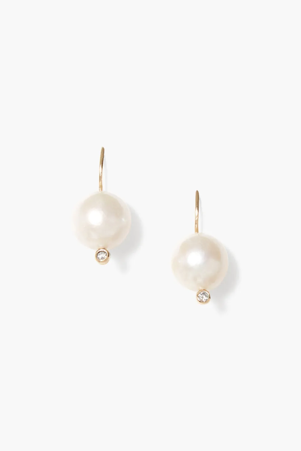 Chan Luu 14k Kaia Earrings White Pearl
