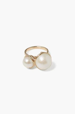Chan Luu 14k Phoebe Ring White Pearl
