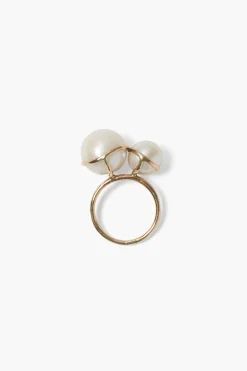 Chan Luu 14k Phoebe Ring White Pearl