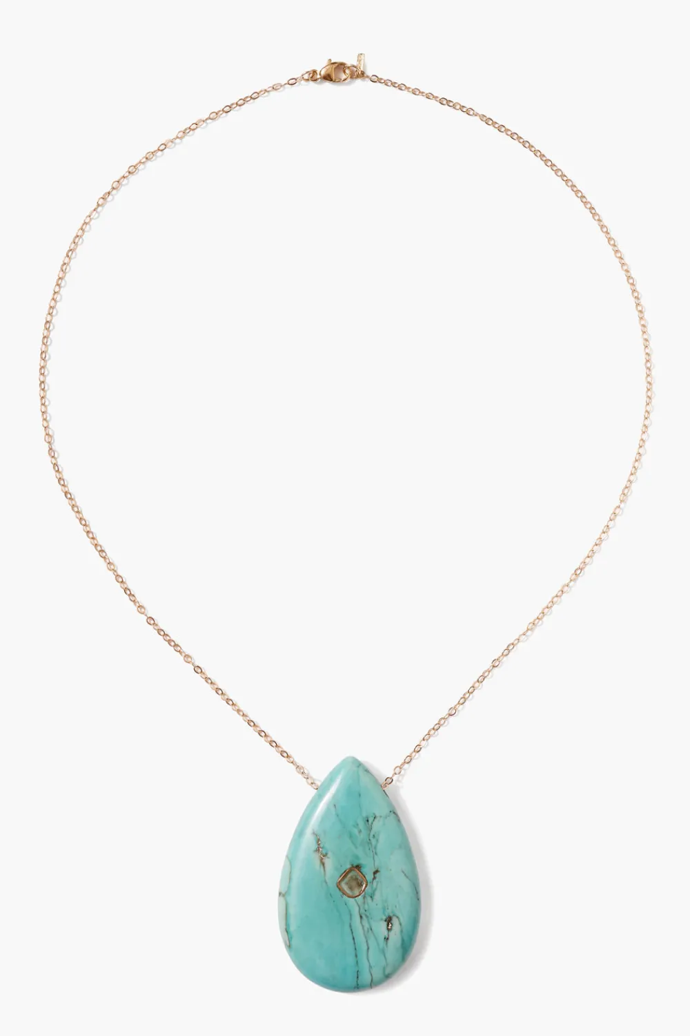 Chan Luu 14k Temple Necklace Turquoise
