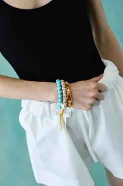 Chan Luu Lana Bracelet Set Turquoise