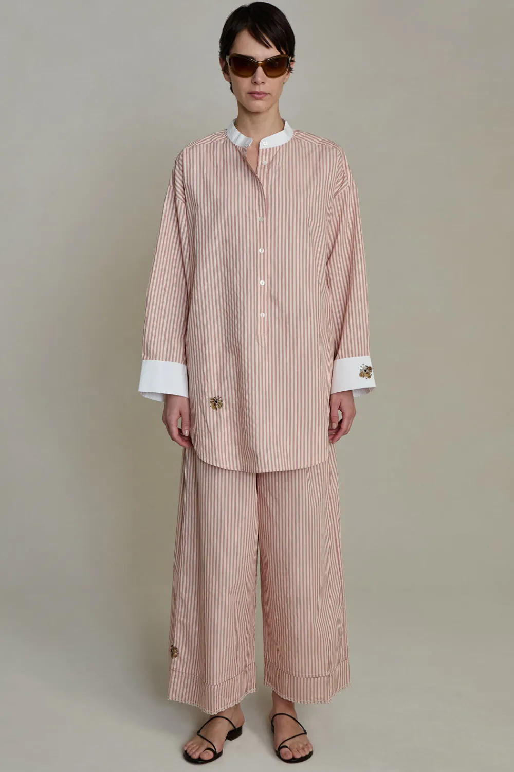 Chan Luu ita Pant Pink tripe