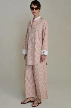 Chan Luu ita Pant Pink tripe
