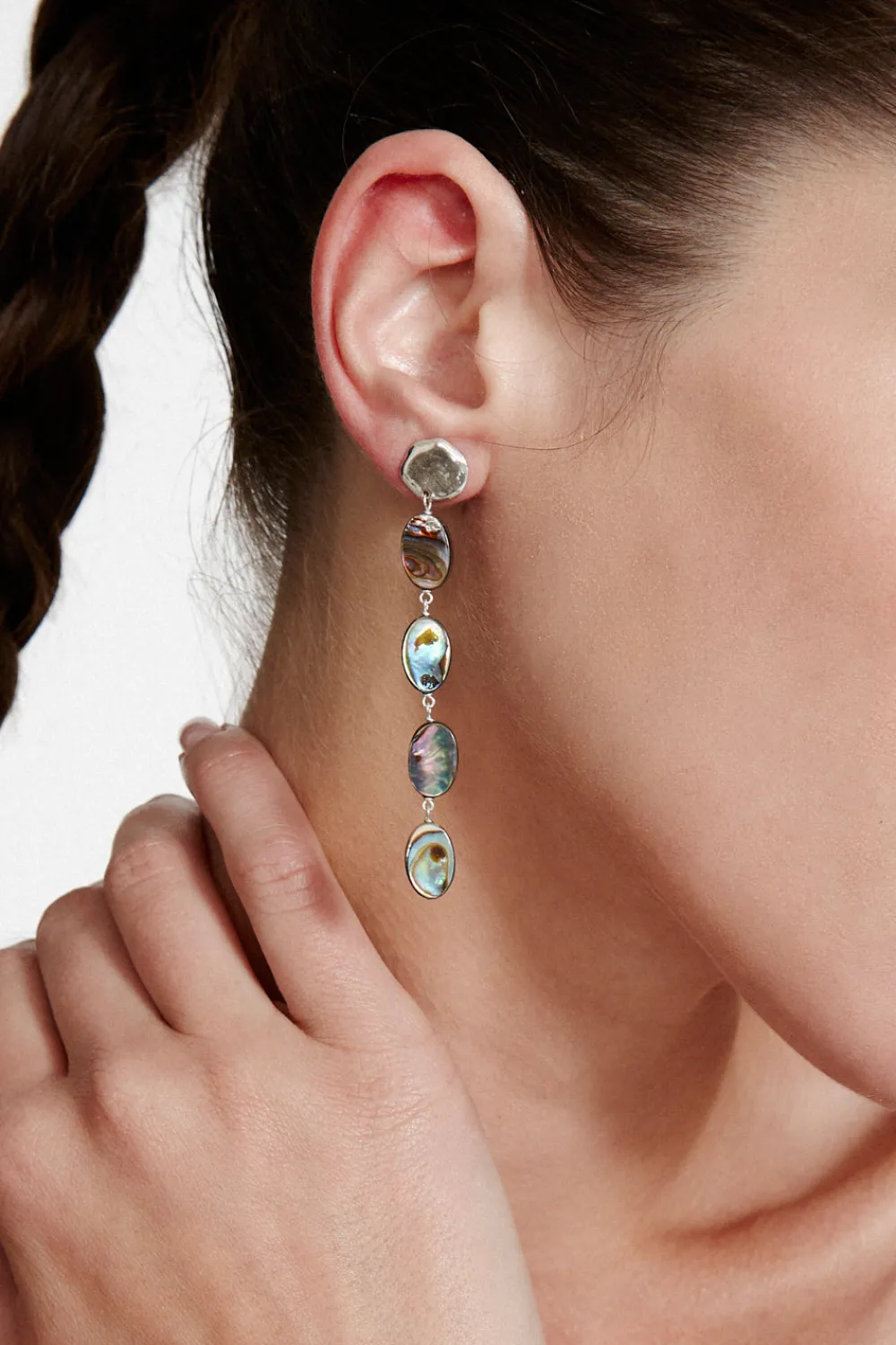 Chan Luu Maritza Drop Earrings Abalone