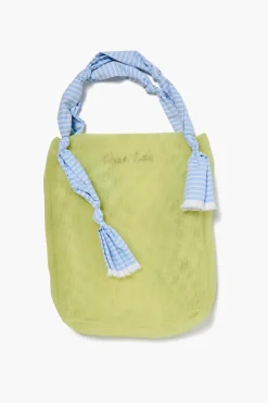 Chan Luu Mesh Net Tote Highlighter Yellow