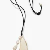 Chan Luu Moule Charm Necklace White MOP