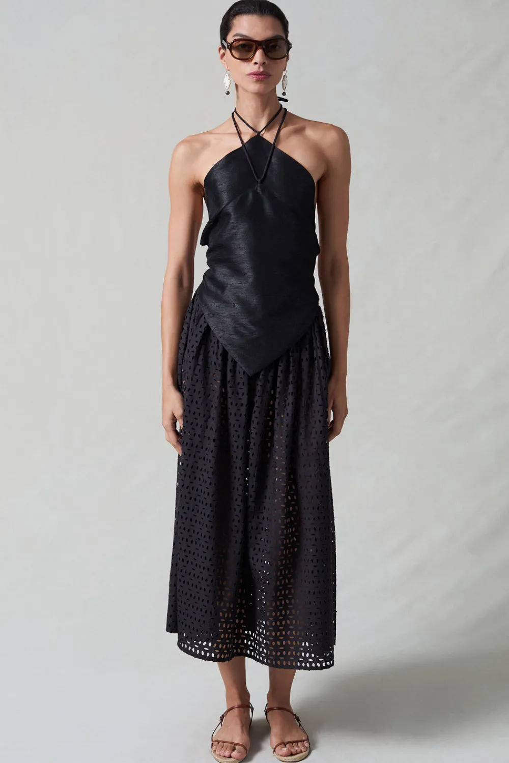 Chan Luu Napkin Dupioni Hater Top Back