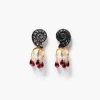 Chan Luu Nautilus Drop Earrings Black MOP
