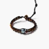 Chan Luu Nile Single Wrap Bracelet Tiger's Eye
